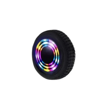 Uppgradera från standardhjul till hjul med LED-lampor (2 delar), kompatibel med alla vanliga eller vanliga Junior Hoverboard