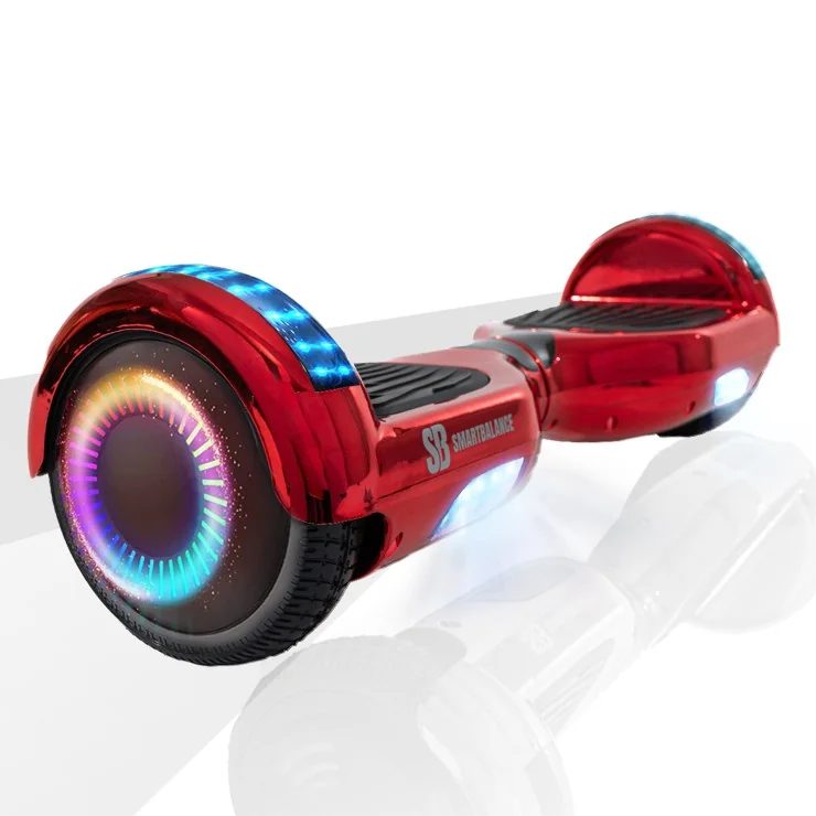 6.5 inch Hoverboard, Regular ElectroRed PRO, Verlengde Afstand, Smart Balance