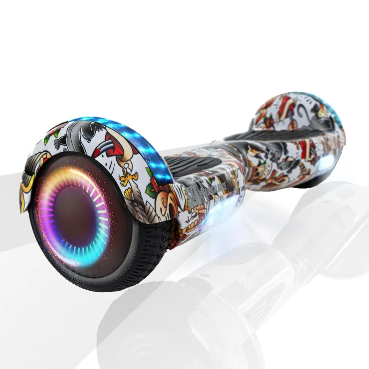 6.5 inch Hoverboard, Regular Tattoo PRO, Extended Range, Smart Balance