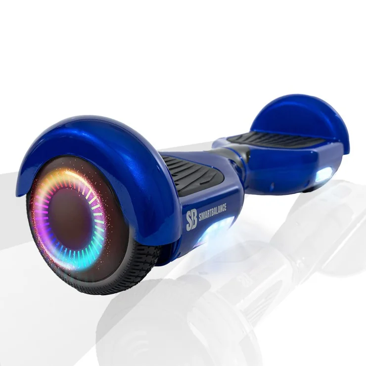 6.5 inch Hoverboard, Regular Blue PowerBoard PRO, Extended Range, Smart Balance