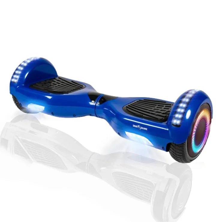 6.5 inch Hoverboard, Regular Blue PRO, Verlengde Afstand, Smart Balance