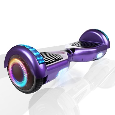 6.5 inch Hoverboard, Regular Purple PRO, Standard Afstand, Smart Balance