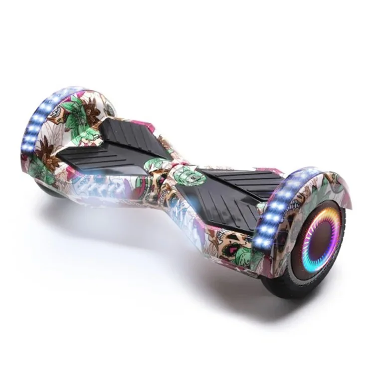 6.5 inch Hoverboard, Transformers SkullColor PRO, Extended Range, Smart Balance