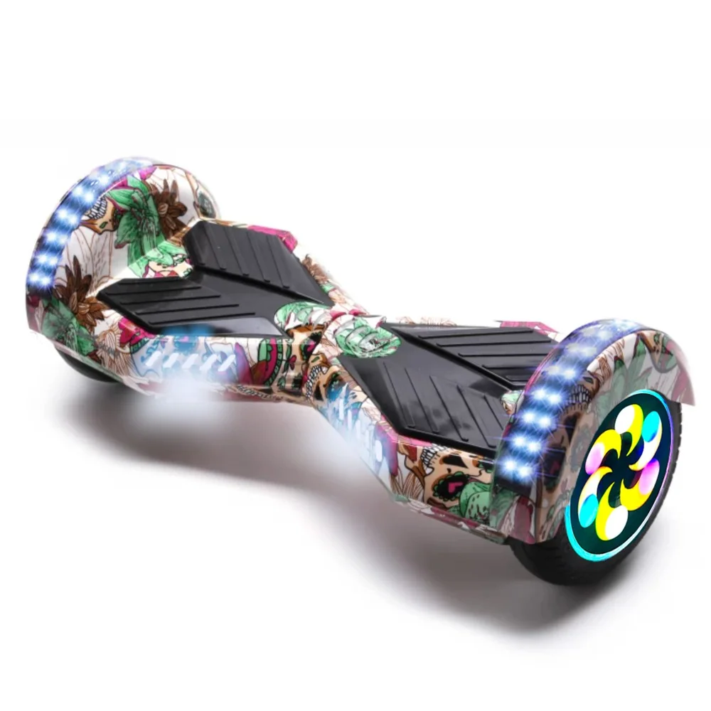 8 inch Hoverboard, Transformers SkullColor PRO, Extended Range, Smart  Balance