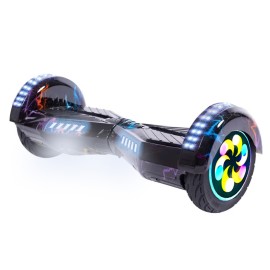8 inch Hoverboard, Transformers Thunderstorm Blue PRO, Standard Range, Smart Balance