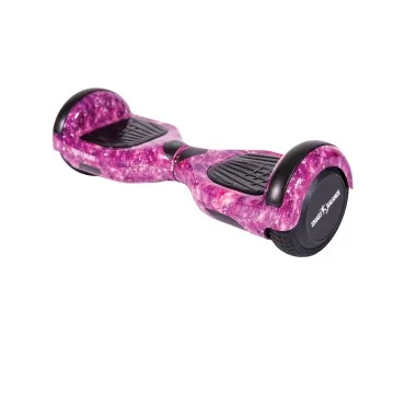 6.5 inch Hoverboard, Regular Galaxy Pink, Verlengde Afstand, Smart Balance