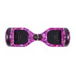 Hoverboard Go-Kart Pack, Smart Balance Regular Galaxy Pink, 6.5 INCH, Dual Motors 36V, 700Wat, Bluetooth Speakers, LED Lights, 