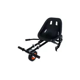 Hoverkart avec suspension pour Hoverboard, Couleur Noir, Réglable pour tous les âges, Convient à tous les Hoverboards 6,5 pouces