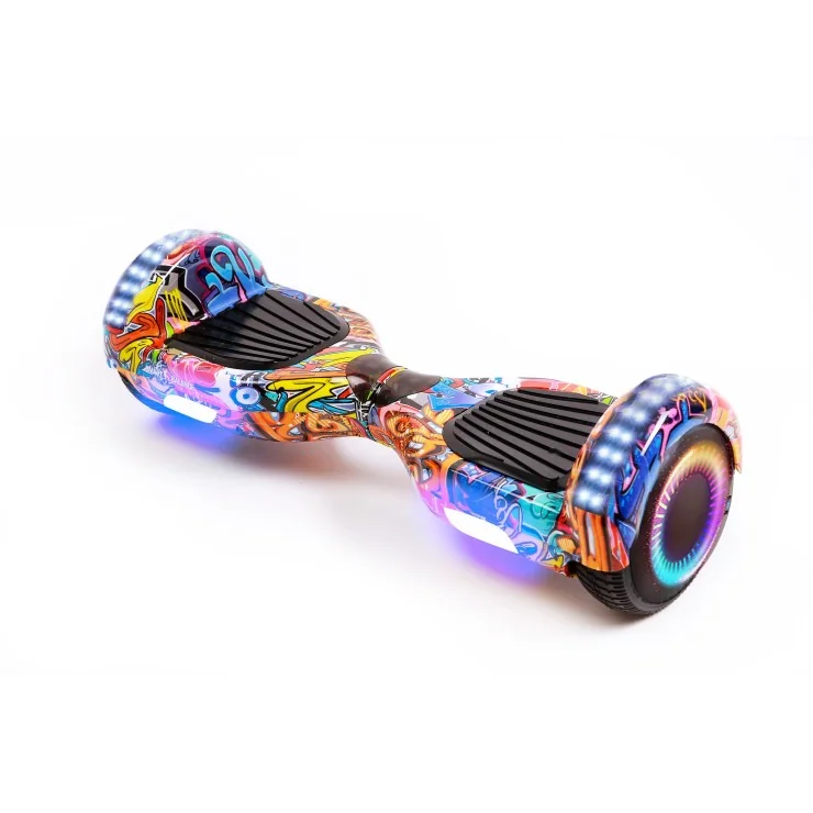 6.5 tommer Hoverboard, Regular HipHop Orange PRO, Lang Rækkevidde, Smart Balance