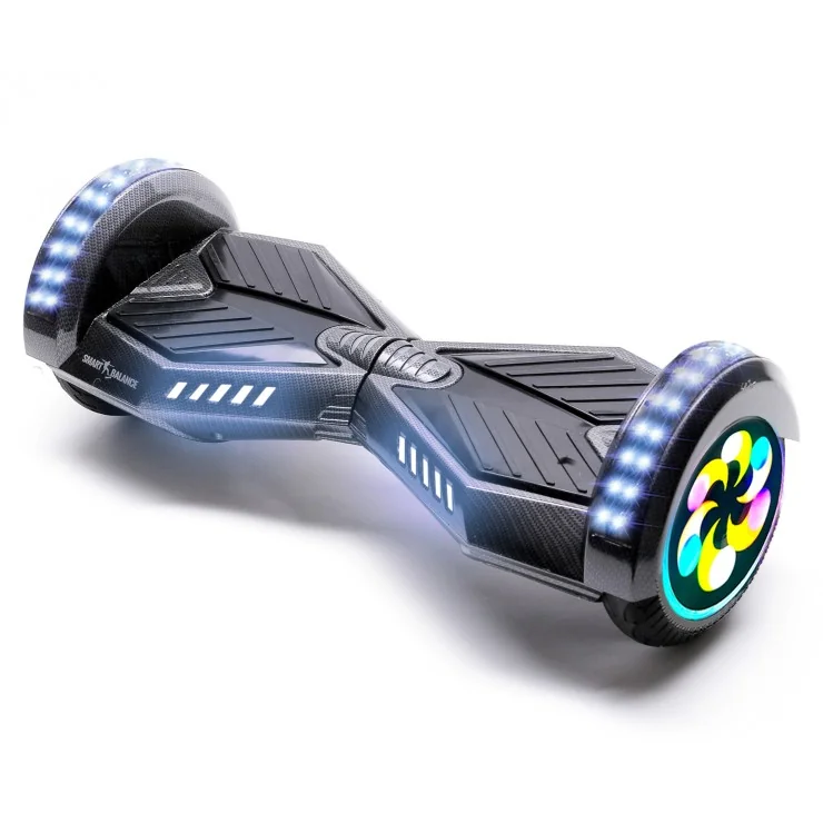 8 inch Hoverboard, Transformers Carbon PRO, Standard Range, Smart Balance