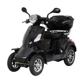 Elektrisk scooter för rörlighet, Elite Plus, Promenadskoter med 4 hjul, Räckvidd 60km, 60V 20Ah batteri, väglegal