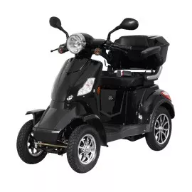 Elite Plus Elektrische Scootmobiel, Standard Afstand, Comfortabele Mobiliteitsscooter met 4 Wielen, 60km Bereik, 60V 20Ah Accu