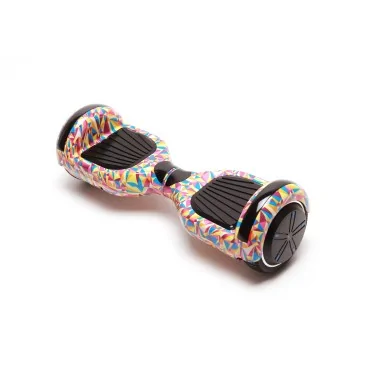 6.5 inch Hoverboard, 15 km/h, UL2272 Certified, Bluetooth, LED Lighting, 700W Power, 4Ah Battery, Smart Balance, Regular Abstract