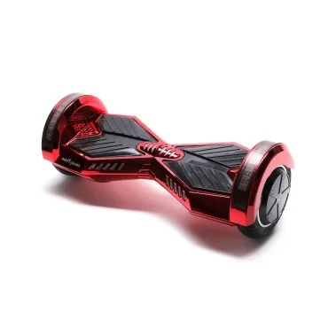 8 inch Hoverboard with Hoverkart Suspension PRO Seat Black 15