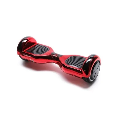 6.5 inch Hoverboard, 15 km/h, UL2272 Certified, Bluetooth, LED Lighting, 700W Power, 4Ah Battery, Smart Balance, Regular ElectroRed