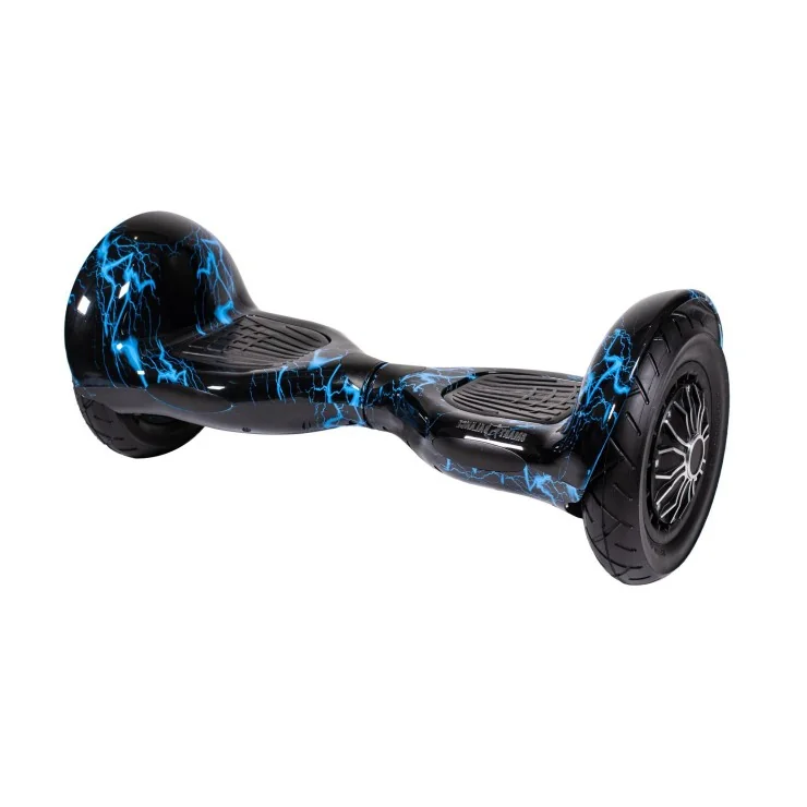 Hoverboard 10 Pouces, Off-Road Thunderstorm Blue, Grande Autonomie, Smart Balance