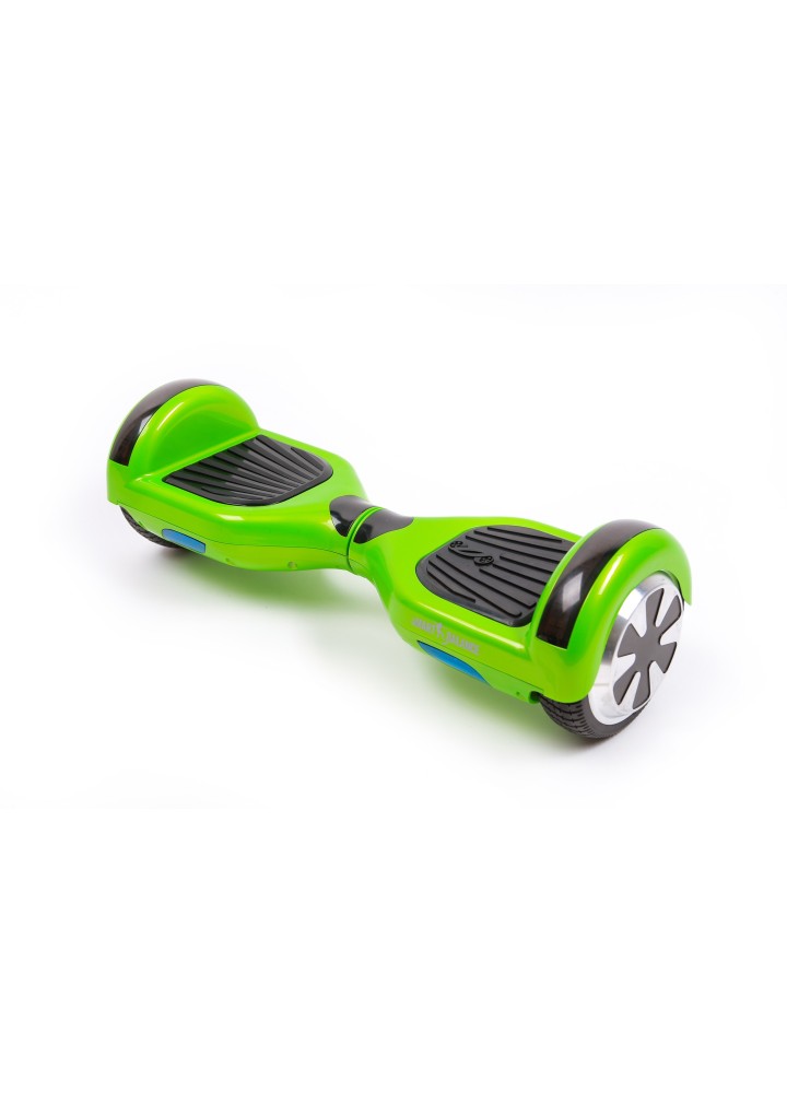Smart Balance Original Hoverboard, Regular Green, 6.5 Tum, Dual Motors 36V, 700Wat, Bluetooth-hogtalare, LED-ljus