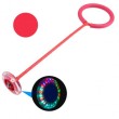 Skip Ball Toy with LED lighting Red Smart Balance