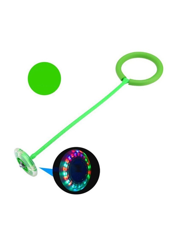 Skip Ball Toy with LED lighting Green Smart Balance