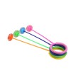 Skip Ball Toy with LED lighting Pink Smart Balance