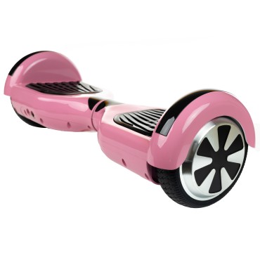 Hoverboard 6.5 cala, Regular Pink, LED Smart Balance