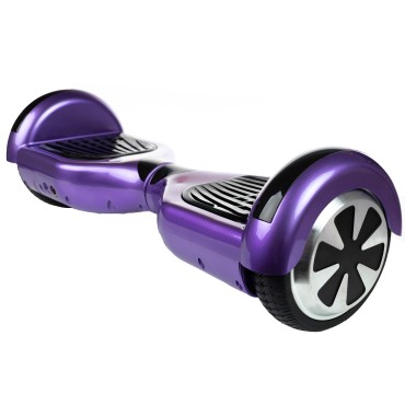 Hoverboard Original Smart Balance Regular Purple, 6.5 Pouces, Deux Moteurs 36V, 700Watts, Bluetooth, Lumieres LED 