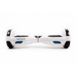 Smart Balance Original Hoverboard, Regular White Pearl, 6.5 Tum, Dual Motors 36V, 700Wat, Bluetooth-hogtalare, LED-ljus