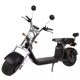 Elektrische Bromfiets Premium SB50 Urban Licentie, 1500W, 20 AH, 45 km/h, 60 km Autonomie, Zwart, Smart Balance