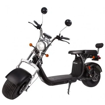 Electric Moped Premium SB50 Urban License, 1500W, 20 AH, 45 km/h, 60 km Autonomy, Black, Smart Balance