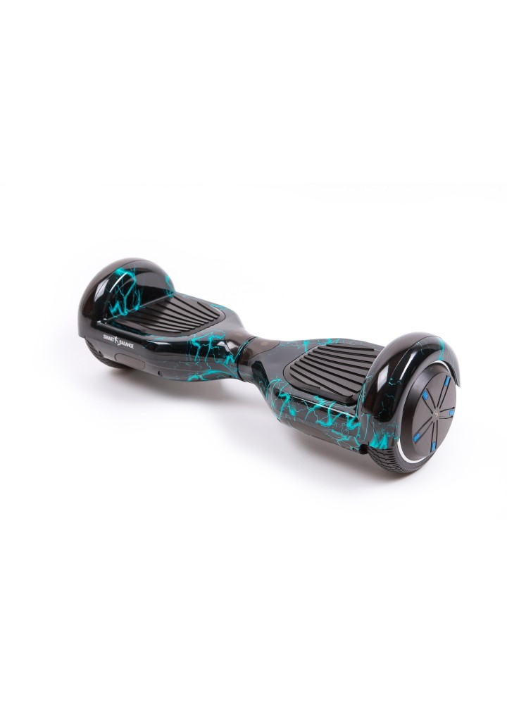 Smart Balance Original Hoverboard, Regular Thunderstorm, 6.5 INCH, Dual Motors 36V, 700Wat, Bluetooth Speakers, LED Lights