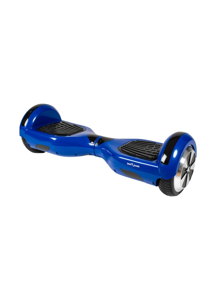 Smart Balance Original Hoverboard, Regular Blue, 6.5 Tum, Dual Motors 36V, 700Wat, Bluetooth-hogtalare, LED-ljus
