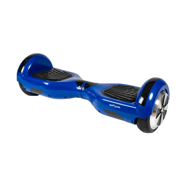 6.5 inch Hoverboard, Regular Blue, Extended Range, Smart Balance