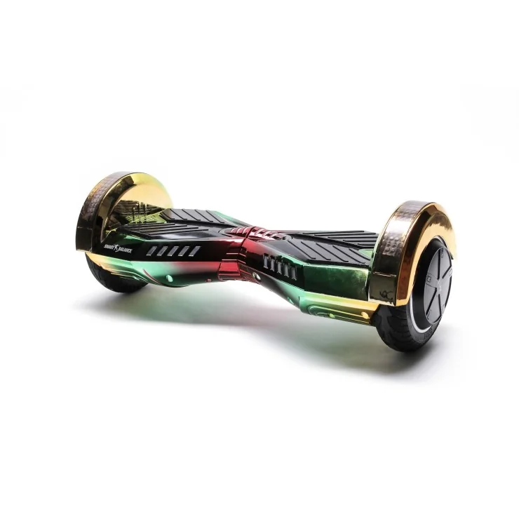 Hoverboard 6.5 pouces avec Bluetooth & Lumières LED, 15km/h, Certifié UL2272, Puissance 700W, Batterie 4Ah, Smart Balance, Transformers California, Gyropode Overboard, Auto-équilibrant