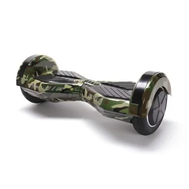 Hoverboard 6.5 Zoll Elektro Scooter, UL2272 Certified, Bluetooth, LED Beleuchtung, 700W Power, 4AH Akku, Smart Balance, Transformers Camouflage