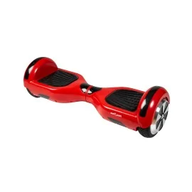 6.5 inch Hoverboard, 15 km/h, UL2272 Certified, Bluetooth, LED Lighting, 700W Power, 4Ah Battery, Smart Balance, Regular Red