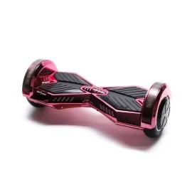 6.5 inch Hoverboard, 15 km/h, UL2272 Certified, Bluetooth, LED Lighting, 700W Power, 4Ah Battery, Smart Balance, Transformers ElectroPink