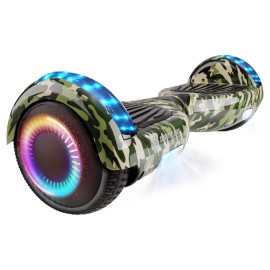 6.5 inch Hoverboard, Regular Camouflage PRO, Extended Range, Smart Balance