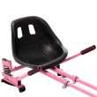 Hoverkart with suspension for Hoverboard, Color Pink, Adjustable for All Ages, Fits All Hoverboards 6.5 inch, 8 inch, 10 inch Sm