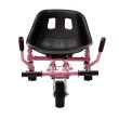 Hoverkart med upphängning för hoverboard, färg rosa, justerbar för alla åldrar, passar alla hoverboards 6,5 tum, 8 tum, 10 tum S