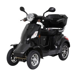 Scooter de Movilidad para minusválidos, Elite Plus, Rango Extendido, 4 ruedas, 120 km de autonomía, batería de 72V 55Ah