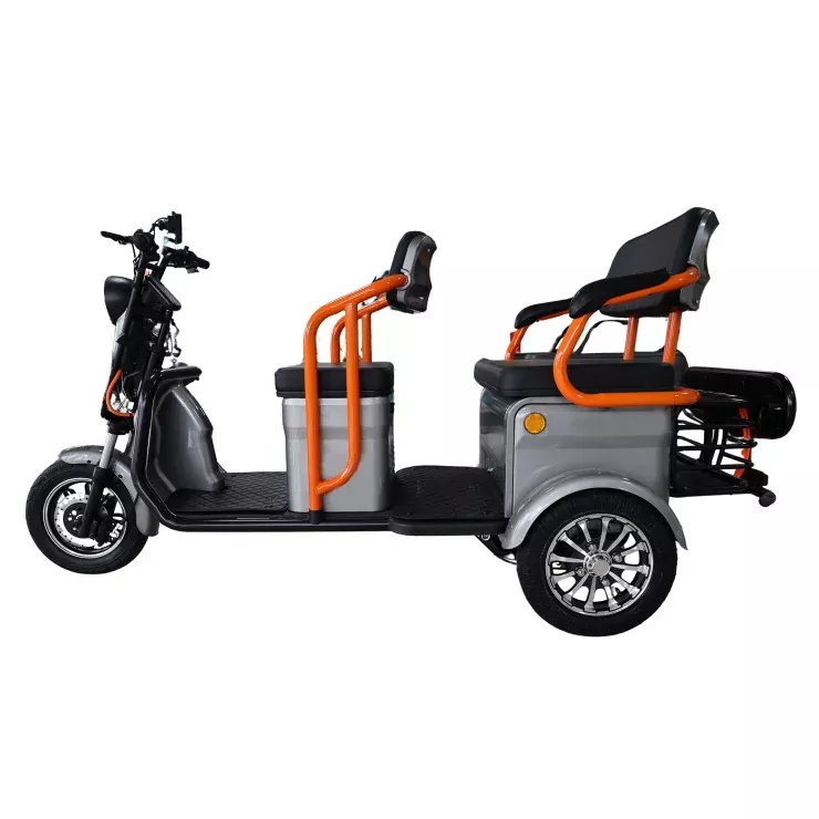 Heavy Duty 3 Wheel Electric Vehicle, Cargo Eco Drive, 2100W Motor, 42km range, 72V 20Ah Battery