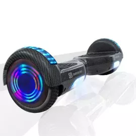 Hoverboard 6.5 inch, Regular Carbon Junior, Standard Range, Smart Balance