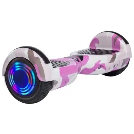 6.5 inch Hoverboard, Regular Camouflage Pink Junior, Standard Afstand, Smart Balance