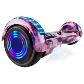 6.5 tommer Hoverboard, Regular Galaxy Pink Junior, Standard Rækkevidde, Smart Balance