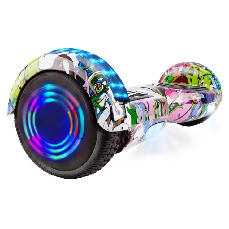 6.5 inch Hoverboard, Regular Multicolor Junior, Standard Afstand, Smart Balance