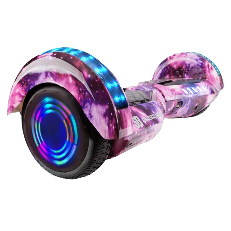 6.5 Zoll Hoverboard, Transformers Galaxy Pink Junior, Standard Reichweite, Smart Balance