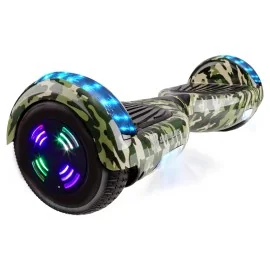 6.5 inch Hoverboard, Regular Camouflage Green Junior, Standard Afstand, Smart Balance