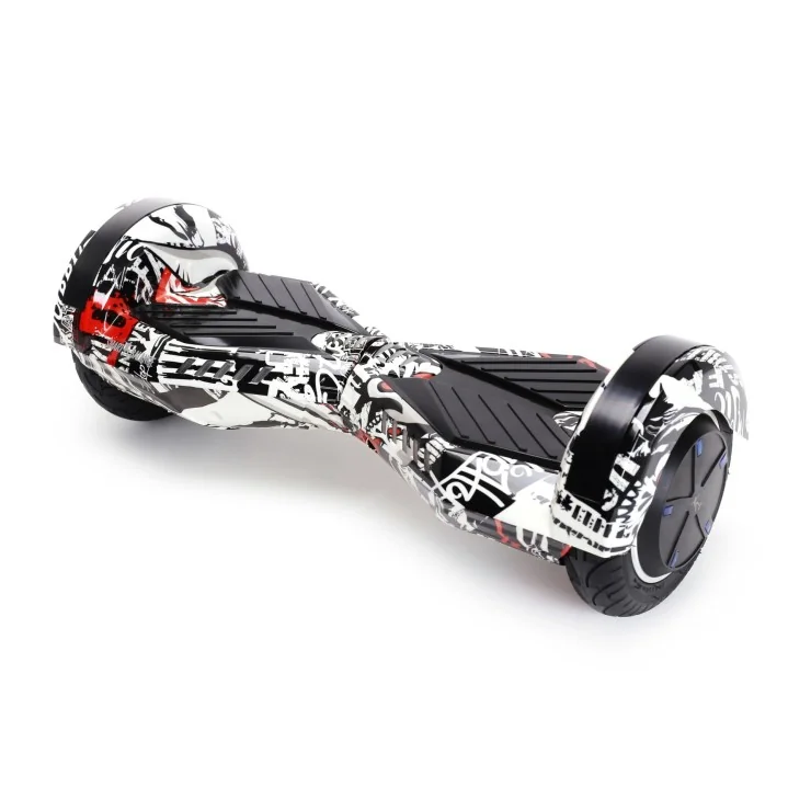 8 inch Hoverboard, 15 km/h, UL2272 Certified, Bluetooth, LED Lighting, 700W Power, 4Ah Battery, Smart Balance, Transformers Last Dead 