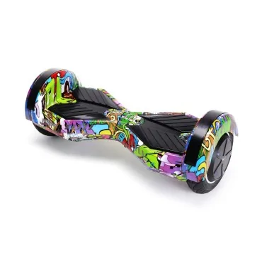 8 inch Hoverboard, 15 km/h, UL2272 Certified, Bluetooth, LED Lighting, 700W Power, 4Ah Battery, Smart Balance, Transformers Multicolor 