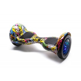 10 tommer Hoverboard, Off-Road HipHop PRO, Lang Rækkevidde, Smart Balance